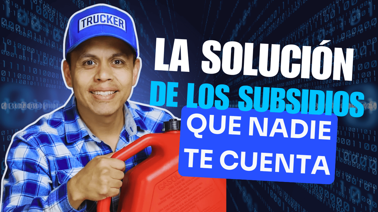 1 2 Episodio 1: La solución tecnológica a los subsidios